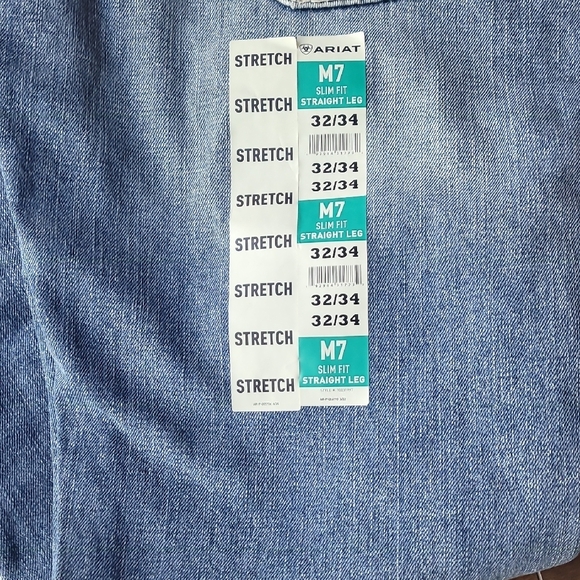 Ariat M-Series  Men's Slim Fit Straight Leg 32x34 - Picture 5 of 7